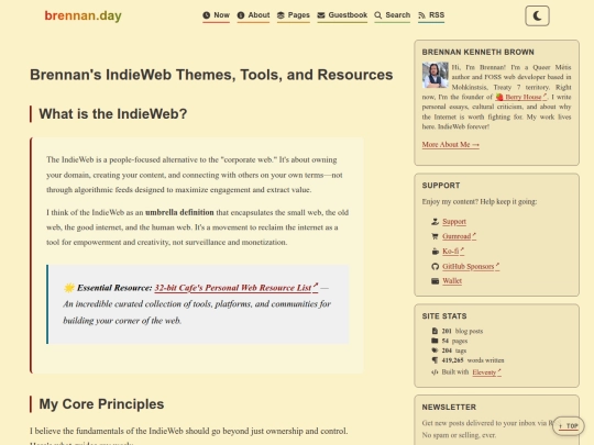 indieweb screenshot