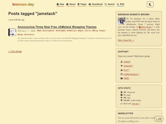 tag/jamstack screenshot