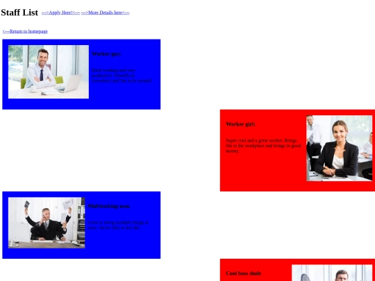 staffassignment screenshot