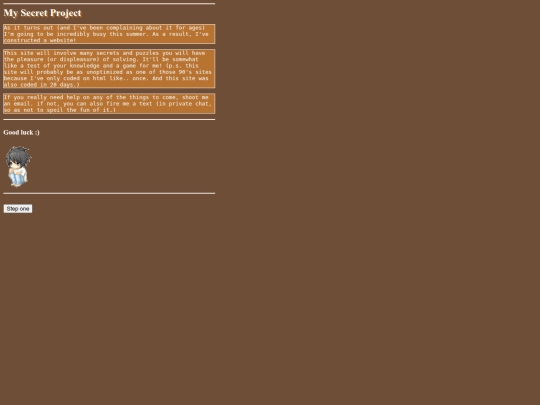 Webbies screenshot