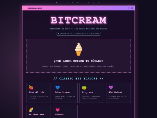 bitcream screenshot