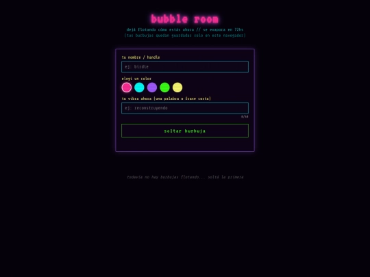 bubble-room screenshot