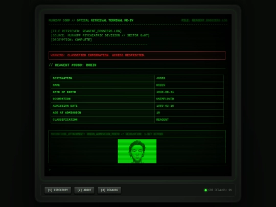 dossiers screenshot