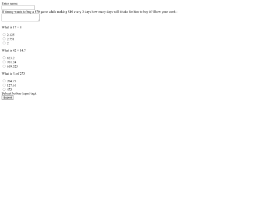 Form screenshot