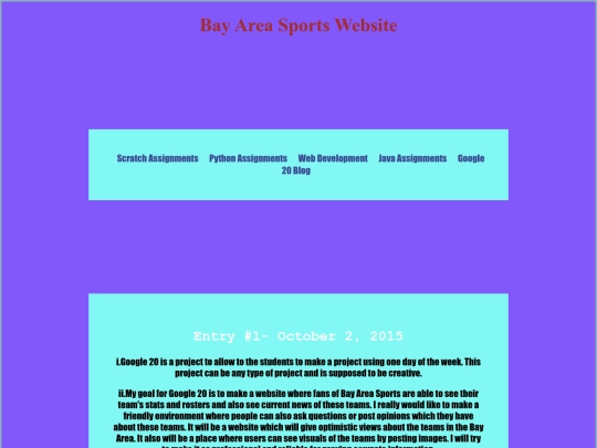 google20Blog screenshot