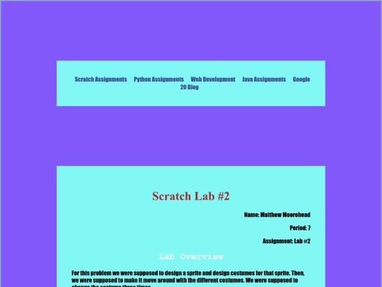 scratch/scratchLab2 screenshot