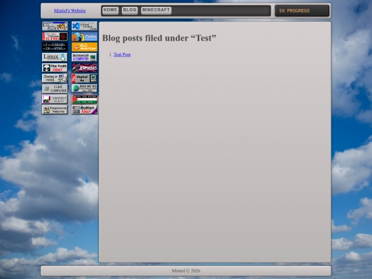 tag/test screenshot
