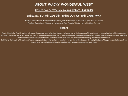 west_about screenshot