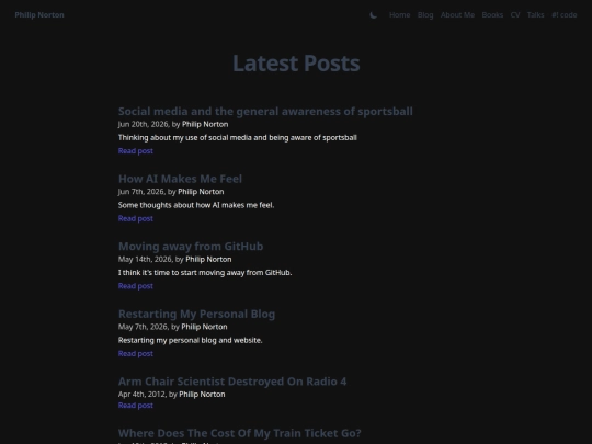 blog screenshot