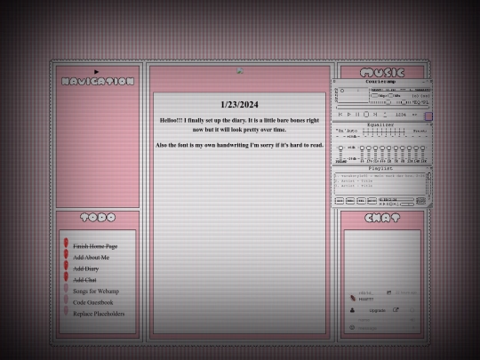 diary screenshot