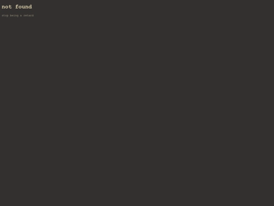 not_found screenshot