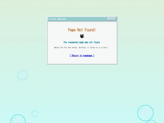 not_found screenshot