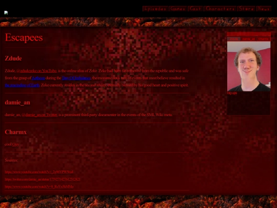 page/escapees screenshot
