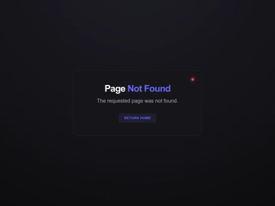 not_found screenshot