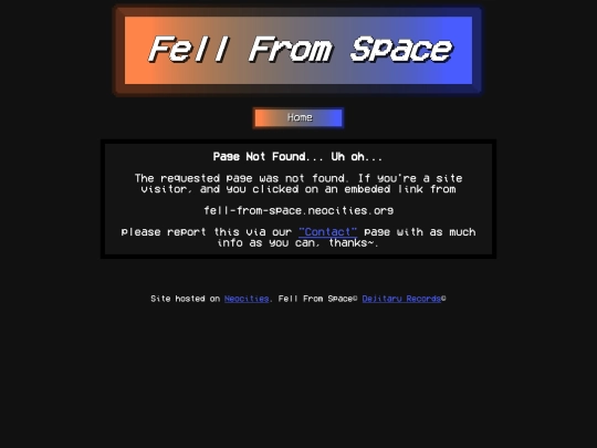 not_found screenshot