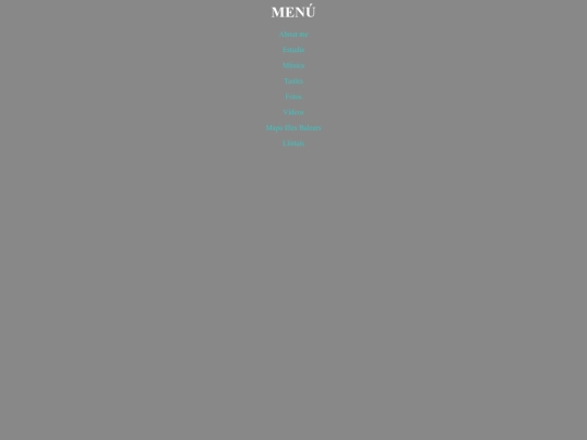 menu screenshot