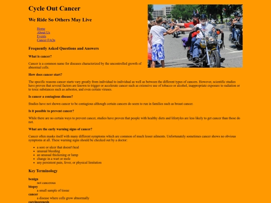 Fundamentals of Web Dev. Assignments/ch_4_labs/cyclefaq04 screenshot
