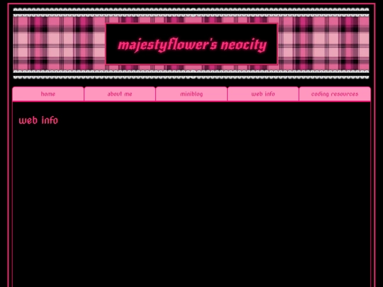 webinfo screenshot