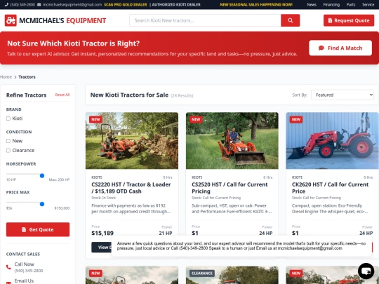 tractors screenshot