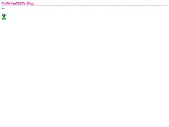 blog screenshot