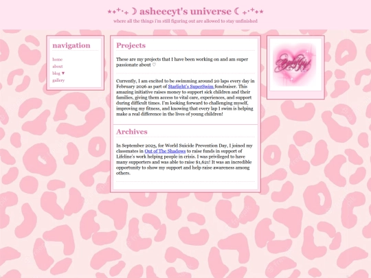 projects screenshot
