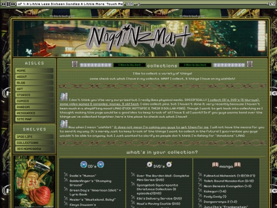 collections screenshot