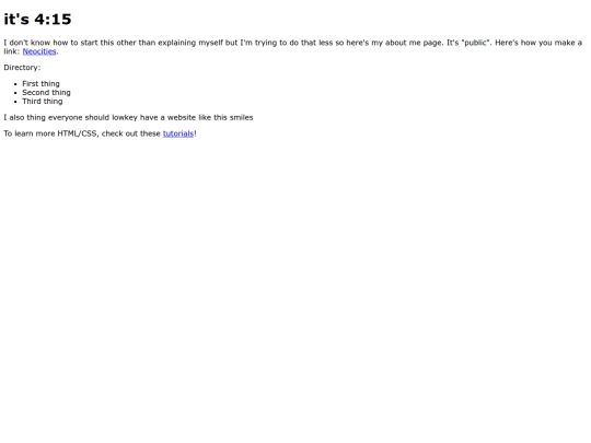 index screenshot