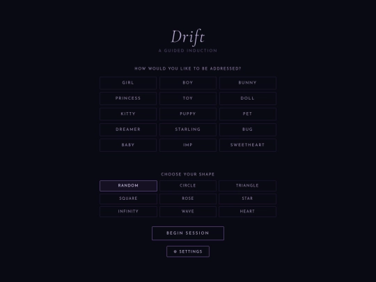 Drift screenshot