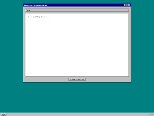 blog screenshot