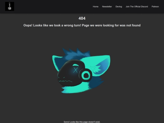 not_found screenshot