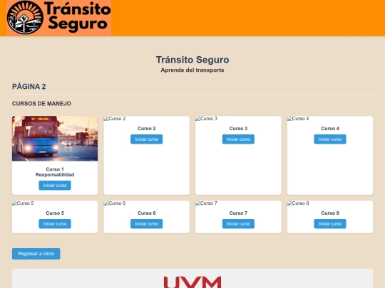 cursos screenshot