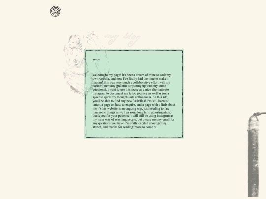 blog screenshot