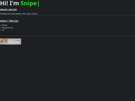 index screenshot