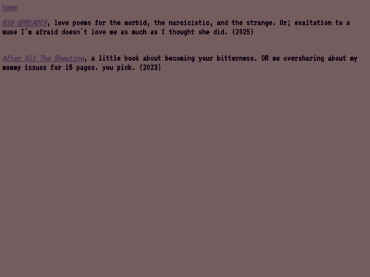 my poetry screenshot