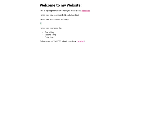 example screenshot