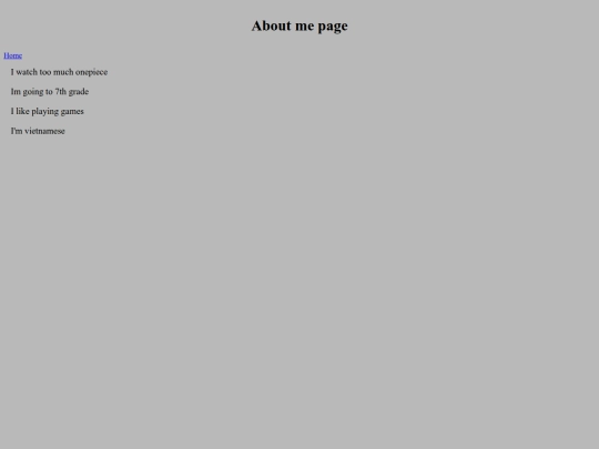 aboutme screenshot