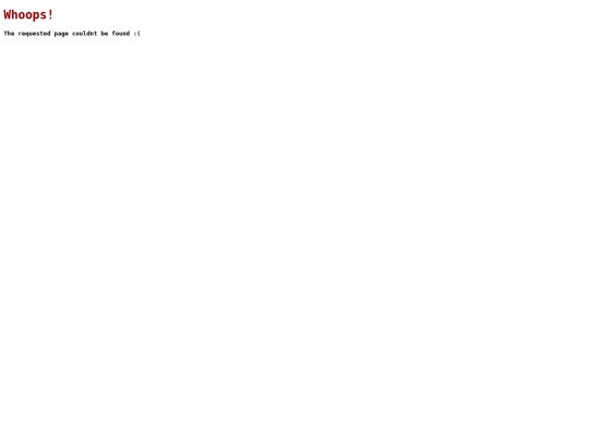 not_found screenshot