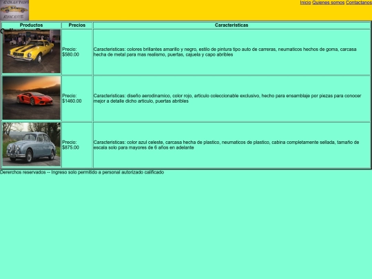 Pagina de mi empresa/Inicio screenshot
