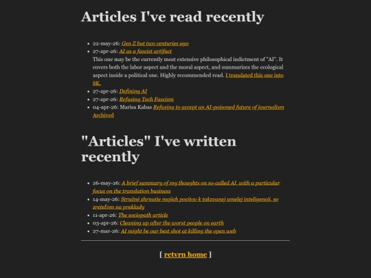 articles screenshot