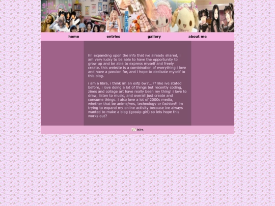 aboutme screenshot