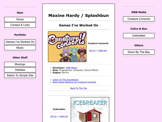 games screenshot