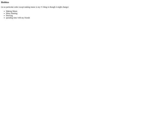 aboutme screenshot