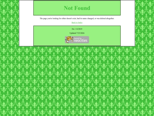 not_found screenshot