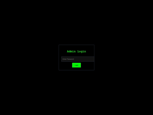 control-panel screenshot