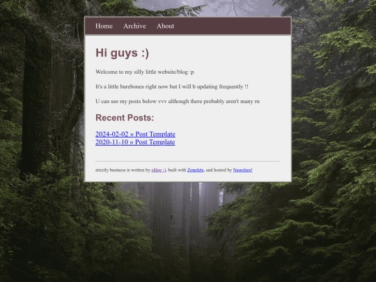 index screenshot