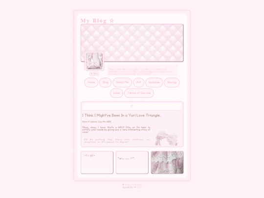 blog screenshot