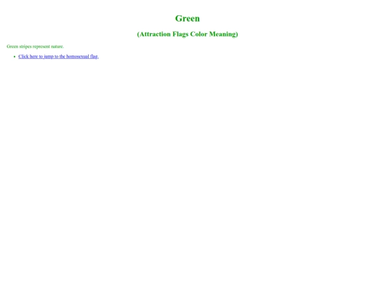 flags/colors/meanings/attraction/green screenshot