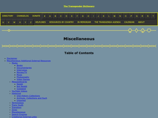 miscellaneous screenshot