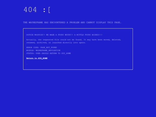 not_found screenshot