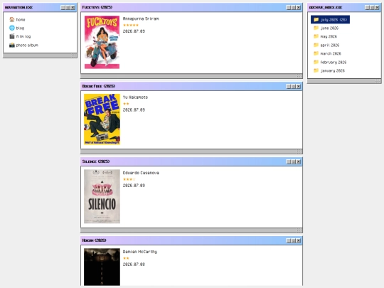 filmlogs/jul2026 screenshot